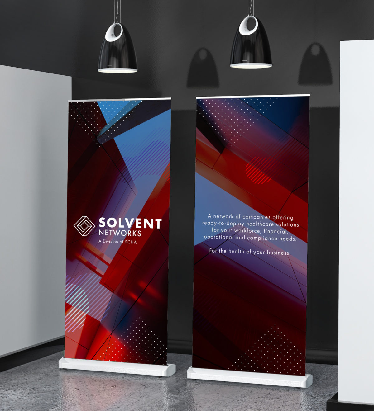 Solvent Networks: Pop-Up Banners